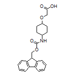 2-[[4-(Fmoc-amino)cyclohexyl]oxy]acetic Acid