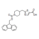 2-[(1-Fmoc-4-piperidyl)methyl]thiazole-5-carboxylic Acid