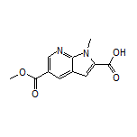 5-(Methoxycarbonyl)-1-methyl-7-azaindole-2-carboxylic Acid