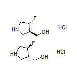 (trans-4-Fluoro-3-pyrrolidinyl)methanol Hydrochloride