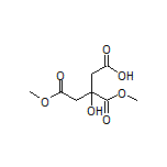 3-Hydroxy-5-methoxy-3-(methoxycarbonyl)-5-oxopentanoic Acid