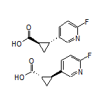 (1R,2R)-rel-2-(6-Fluoro-3-pyridyl)cyclopropanecarboxylic Acid