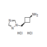 cis-3-[(1H-1,2,4-Triazol-1-yl)methyl]cyclobutanamine Dihydrochloride