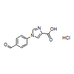 1-(4-Formylphenyl)-1H-imidazole-4-carboxylic Acid Hydrochloride