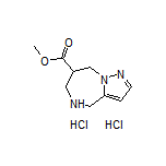 Methyl 5,6,7,8-Tetrahydro-4H-pyrazolo[1,5-a][1,4]diazepine-7-carboxylate Dihydrochloride