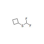 Cyclobutyl(difluoromethyl)sulfane