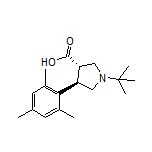 (3S,4R)-1-(tert-Butyl)-4-mesitylpyrrolidine-3-carboxylic Acid