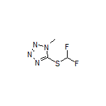 5-[(Difluoromethyl)thio]-1-methyl-1H-tetrazole