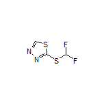 2-[(Difluoromethyl)thio]-1,3,4-thiadiazole