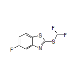 2-[(Difluoromethyl)thio]-5-fluorobenzo[d]thiazole