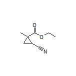 Ethyl 2-Cyano-1-methylcyclopropanecarboxylate