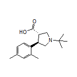 (3S,4R)-1-(tert-Butyl)-4-(2,4-dimethylphenyl)pyrrolidine-3-carboxylic Acid