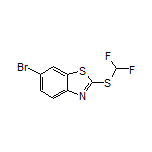 6-Bromo-2-[(difluoromethyl)thio]benzo[d]thiazole