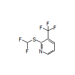 2-[(Difluoromethyl)thio]-3-(trifluoromethyl)pyridine