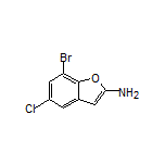 7-Bromo-5-chlorobenzofuran-2-amine