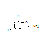 5-Bromo-7-chlorobenzo[b]thiophen-2-amine