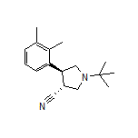 (3R,4S)-1-(tert-Butyl)-4-(2,3-dimethylphenyl)pyrrolidine-3-carbonitrile