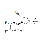 (3S,4R)-1-(tert-Butyl)-4-(2,4,5-trifluorophenyl)pyrrolidine-3-carbonitrile