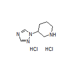 3-(1H-1,2,4-Triazol-1-yl)piperidine Dihydrochloride