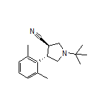 (3R,4S)-1-(tert-Butyl)-4-(2,6-dimethylphenyl)pyrrolidine-3-carbonitrile