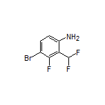 4-Bromo-2-(difluoromethyl)-3-fluoroaniline