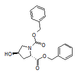 Benzyl (2S,4R)-1-Cbz-4-hydroxypyrrolidine-2-carboxylate