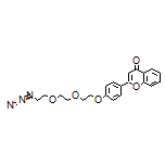 2-[4-[2-[2-(2-Azidoethoxy)ethoxy]ethoxy]phenyl]-4H-chromen-4-one