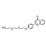 2-[4-[2-[2-(2-hydroxyethoxy)ethoxy]ethoxy]phenyl]-4H-chromen-4-one