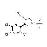 (3S,4R)-1-(tert-Butyl)-4-(2,4,5-trichlorophenyl)pyrrolidine-3-carbonitrile