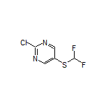 2-Chloro-5-[(difluoromethyl)thio]pyrimidine