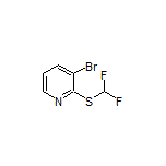 3-Bromo-2-[(difluoromethyl)thio]pyridine