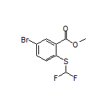 Methyl 5-Bromo-2-[(difluoromethyl)thio]benzoate