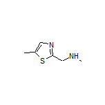 N-Methyl-1-(5-methyl-2-thiazolyl)methanamine