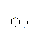 3-[(Difluoromethyl)thio]pyridine