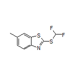 2-[(Difluoromethyl)thio]-6-methylbenzo[d]thiazole