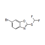 6-Bromo-2-[(difluoromethyl)thio]benzo[d]oxazole