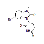 3-(6-Bromo-3-methyl-2-oxo-2,3-dihydro-1H-benzo[d]imidazol-1-yl)piperidine-2,6-dione