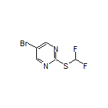 5-Bromo-2-[(difluoromethyl)thio]pyrimidine