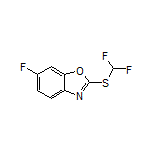 2-[(Difluoromethyl)thio]-6-fluorobenzo[d]oxazole