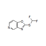 2-[(Difluoromethyl)thio]oxazolo[4,5-c]pyridine