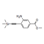 Methyl 3-Amino-4-[(trimethylsilyl)ethynyl]benzoate