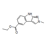 Ethyl 2-Methyl-2,8-dihydropyrazolo[3,4-b]indole-5-carboxylate