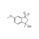 3-Hydroxy-6-methoxy-3-methyl-2,3-dihydrobenzo[b]thiophene 1,1-Dioxide