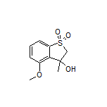 3-Hydroxy-4-methoxy-3-methyl-2,3-dihydrobenzo[b]thiophene 1,1-Dioxide