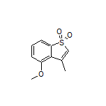 4-Methoxy-3-methylbenzo[b]thiophene 1,1-Dioxide