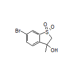 6-Bromo-3-hydroxy-3-methyl-2,3-dihydrobenzo[b]thiophene 1,1-Dioxide