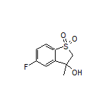 5-Fluoro-3-hydroxy-3-methyl-2,3-dihydrobenzo[b]thiophene 1,1-Dioxide