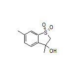 3-Hydroxy-3,6-dimethyl-2,3-dihydrobenzo[b]thiophene 1,1-Dioxide