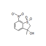 3-Hydroxy-3-methyl-7-nitro-2,3-dihydrobenzo[b]thiophene 1,1-Dioxide