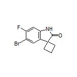 5’-Bromo-6’-fluorospiro[cyclobutane-1,3’-indolin]-2’-one